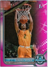 2021-22 Bowman University #63 Kendall Brown Pink