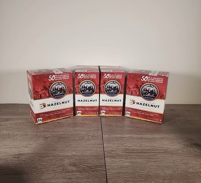 4x Founding Fathers Old Hickory Hazelnut Medium Roast Keurig Coffee Pod 24 Count