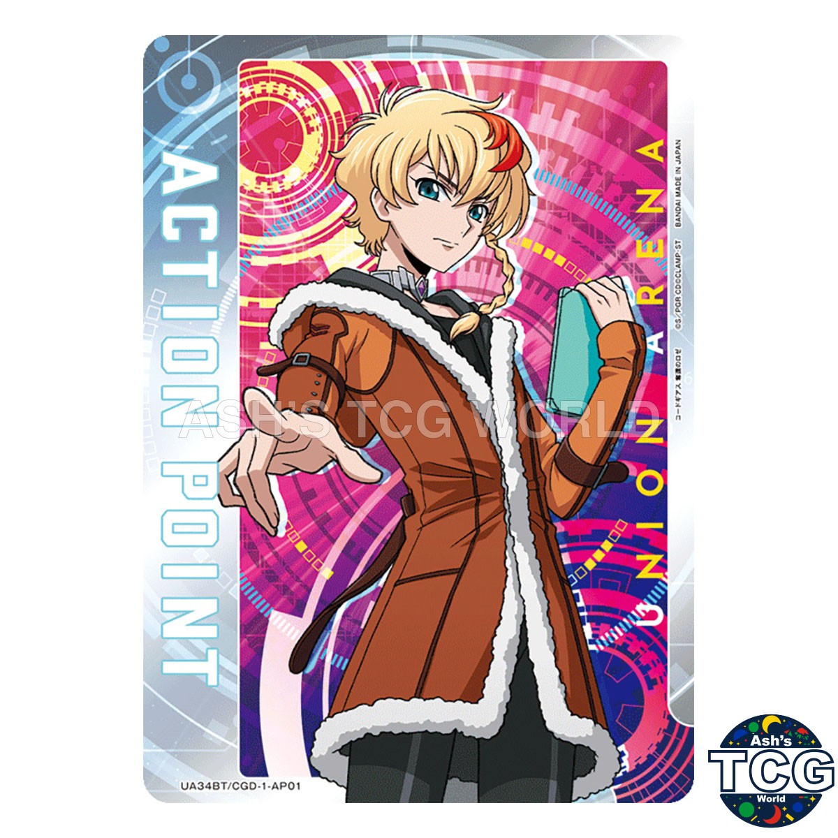 Action Point UA34BT_CGD-1-AP01 Code Geass: Rozé Roze Union Arena JPN