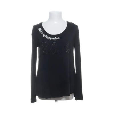 Miss Goodlife, Langarmshirt, Größe: M, Schwarz, Baumwolle/Polyester, Print #2Ec