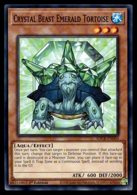 Crystal Beast Emerald Tortoise Structure Deck: Legend of the Crystal Beasts SDCB