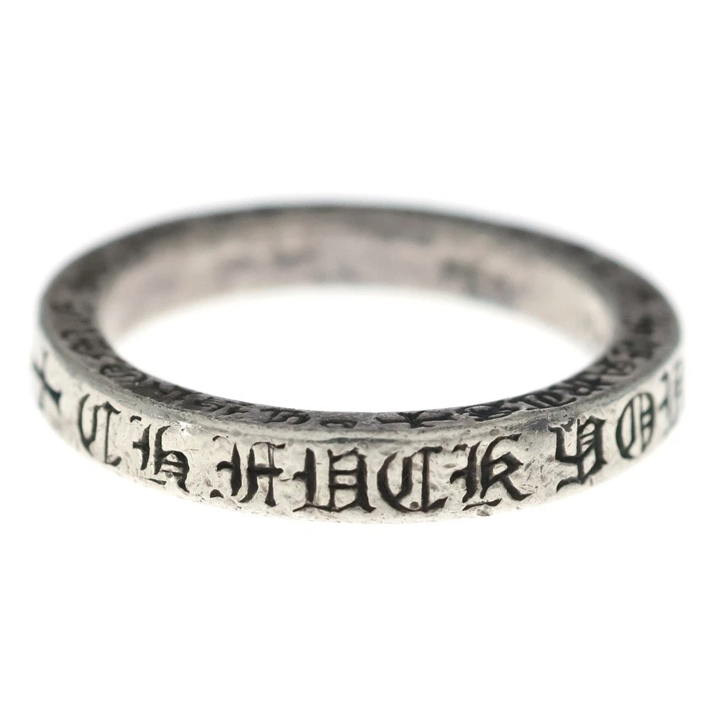Chrome Hearts 3mm Spacer FYOU 3mm Ring 925 US#8-3/4 P0079538