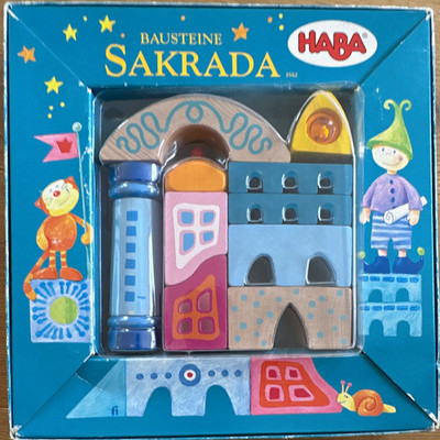 HABA Sakrada Holz Bausteine / Holzbauklötze Set, Herstellernr. 1962