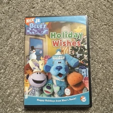 Blues Room: Holiday Wishes (DVD 2005) Clues Joe Periwinkle Nick Jr Christmas SEL