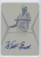 2012 Leaf Ultimate Base Printing Plate Yellow 1/1 Will Barton Rookie Auto RC 0b0
