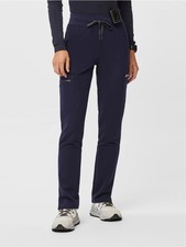 FIGS Yola Skinny Scrub Pants Technical Collection Navy Size Small