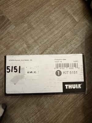 Thule Kit 145151 (Thule 5151 Fit Kit) NEW + Thule  Fit Kit - Honda Accord