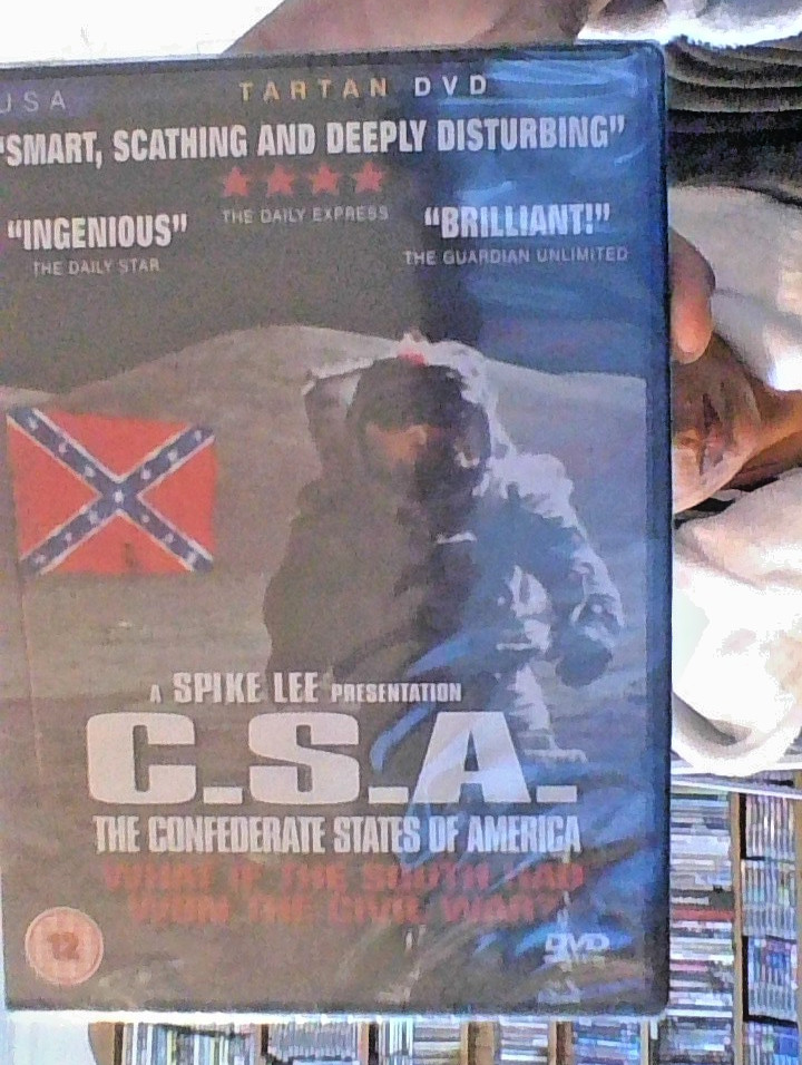 CSA - The Confederate States of America - TARTAN DVD - KEVIN WILLMOT - NEW SEAL