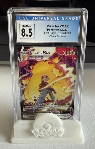 Pikachu VMAX TG17/TG30 Swsh11: Lost Origin Trainer Gallery- Graded- CGC 8.5