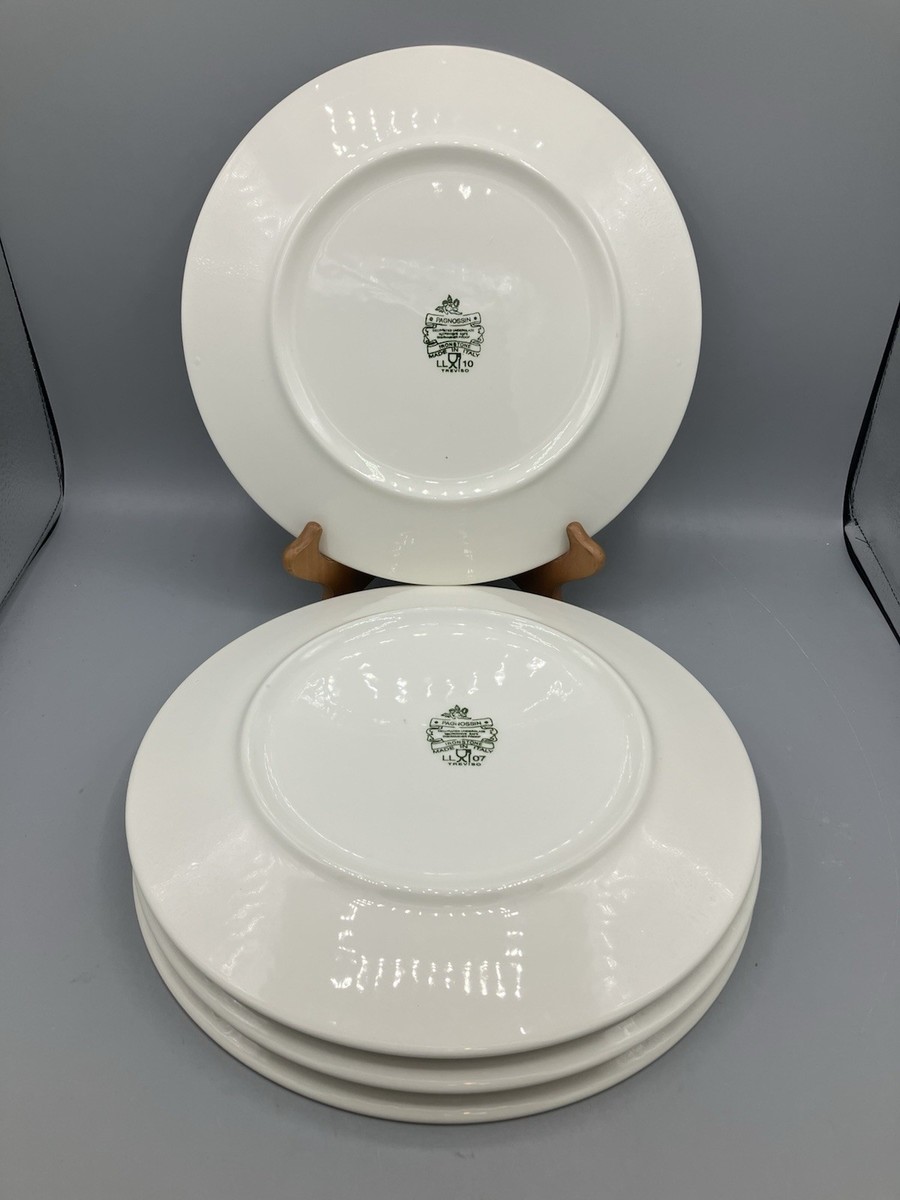 Set of 4 Vintage Pagnossin of Treviso Italy Spa Yellow 10.5