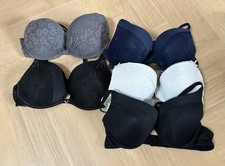 34C Bra Bundle X5 Plunge And Underwired Great Condition