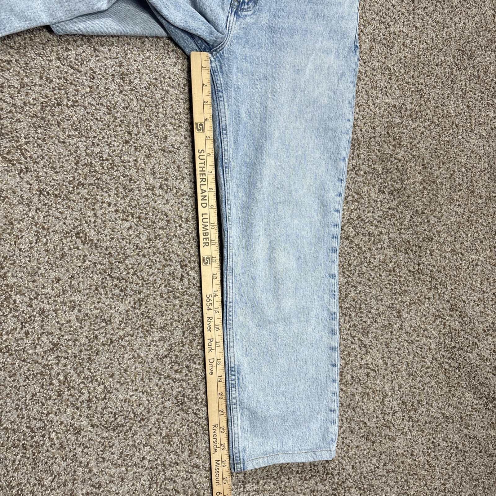 Abercrombie & Fitch The Dad High Rise Jeans Womens 27/4 Fits 27 X 24.5 - View 8