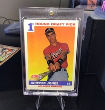 1991 Score - 1st Round Pick Chipper Jones #671 (RC)