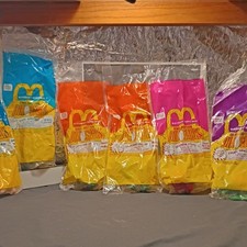 McDonald's 1992 Dinosaurs Happy Meal Toys with Dino-Motion Set of 7