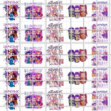 K Pop Waterslide Nail Art Decals Set Of 50  Instructions & Bonus JH