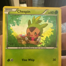 The Pokémon Company Chespin XY88 XY Holo Promo EN Basic Grass 60 HP on eBay