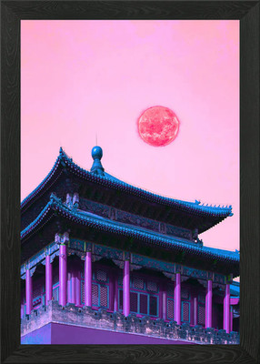 Tic of the Clock Framed Wall Art Poster Canvas Print Picture