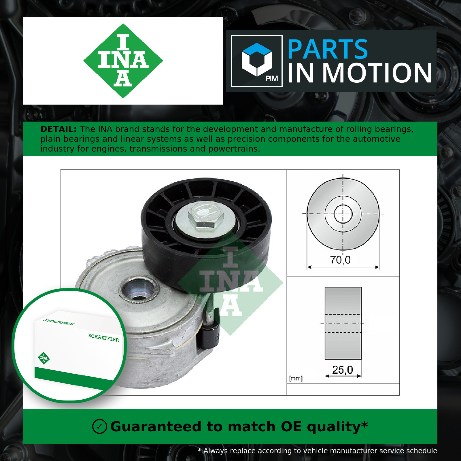 Ina 534033410 Tensioner - Image 8
