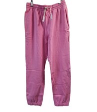 NWT HANNA ANDERSSON KIDS FRENCH TERRY FUCHSIA PINK SWEATPANTS 150 12
