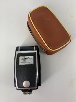 Vintage Camera, Agfa, Agfalux Folding Flash Unit with Case 
