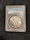 1883-CC Morgan Silver Dollar MS 64 PCGS Bright White Good Eye Appeal