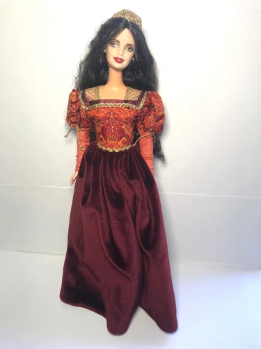 Vintage 2002 Mattel DOTW Princess of the Portuguese Empire Barbie Doll #53217