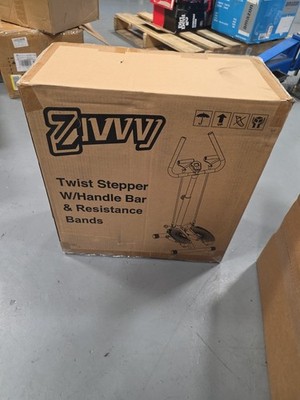 OPEN BOX Zivvy TWIST STEPPER W/RESISTANCE BANDS 