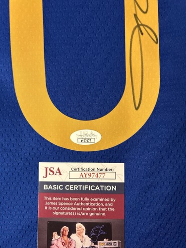 Gary Payton ii Signed Golden State Warriors Jersey Autographed JSA COA - Picture 3 of 4