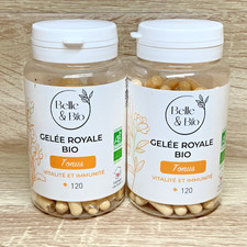 BELLE & BIO Gelée royale Bio Vitalité et Immunité 2X120 gélules – 10/27 et 06/28