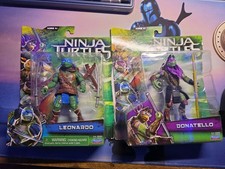 2 Teenage Mutant Ninja Turtles In Package Unopened Leonardo and Donatello TMNT