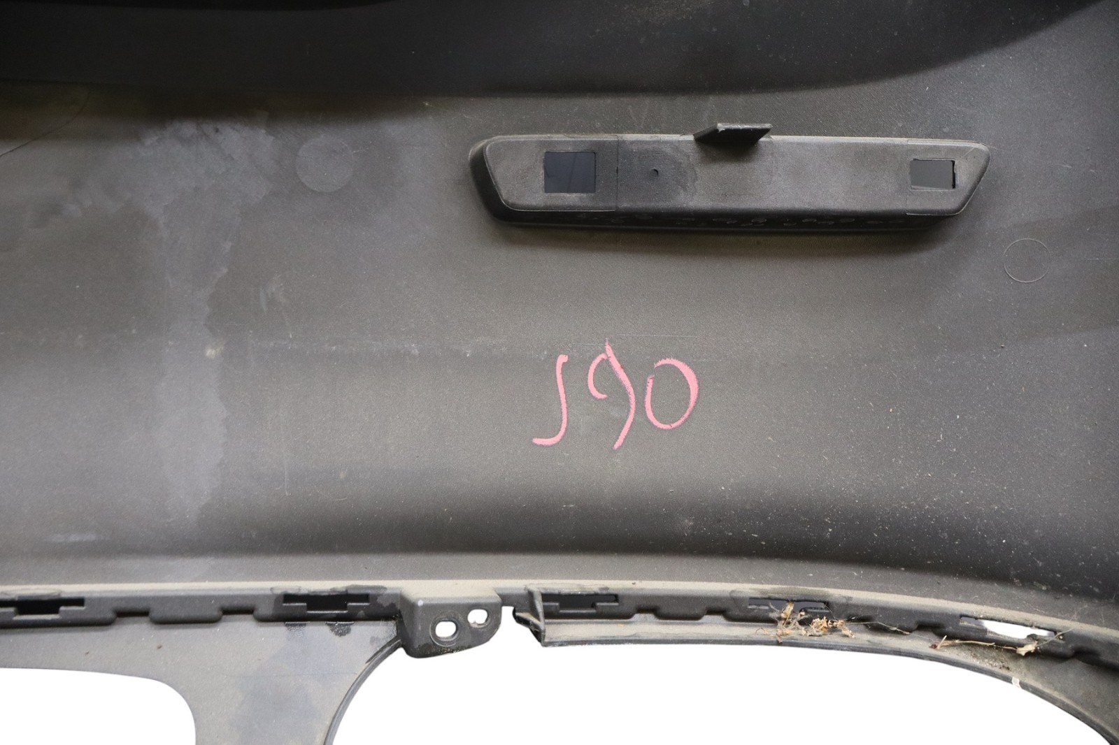 14-17 Maserati Ghibli M157 Rear Bumper Cover Assembly Black 670008304 Oem