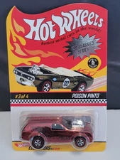Hot Wheels RLC Poison Pinto 7363/12500 Neo-Classics Series 2004 3 of 4 Redline