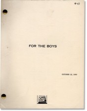 James Caan Bette Midler FOR THE BOYS Original screenplay for the 1991 #167767