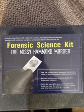 Crime Scene Forensic Science Kit - Missy Hammond - Murder Mystery Project - NEW