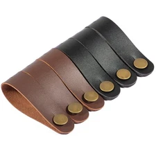 Dulphee Guitar Strap Button, [6Pack] Leather Headstock Adapter Tie Gui
