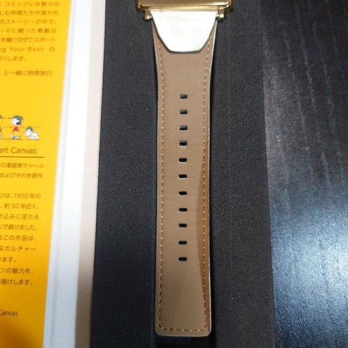Smart Canvas Snoopy Watch Seiko Epson Sports Tested Box Manual Used - Picture 7 of 7