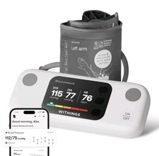 Withings BPM Vision Hi-Res Colored Screen Display Smart Blood Pressure Monitor