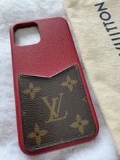 ORIGINAL LOUIS VUITTON Handyhülle Canvas Monogram Scarlet für iPhone 12/12 Pro