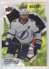 2021-22 Upper Deck Allure Green Rainbow Die-Cut 76/99 Steven Stamkos #39 0i6