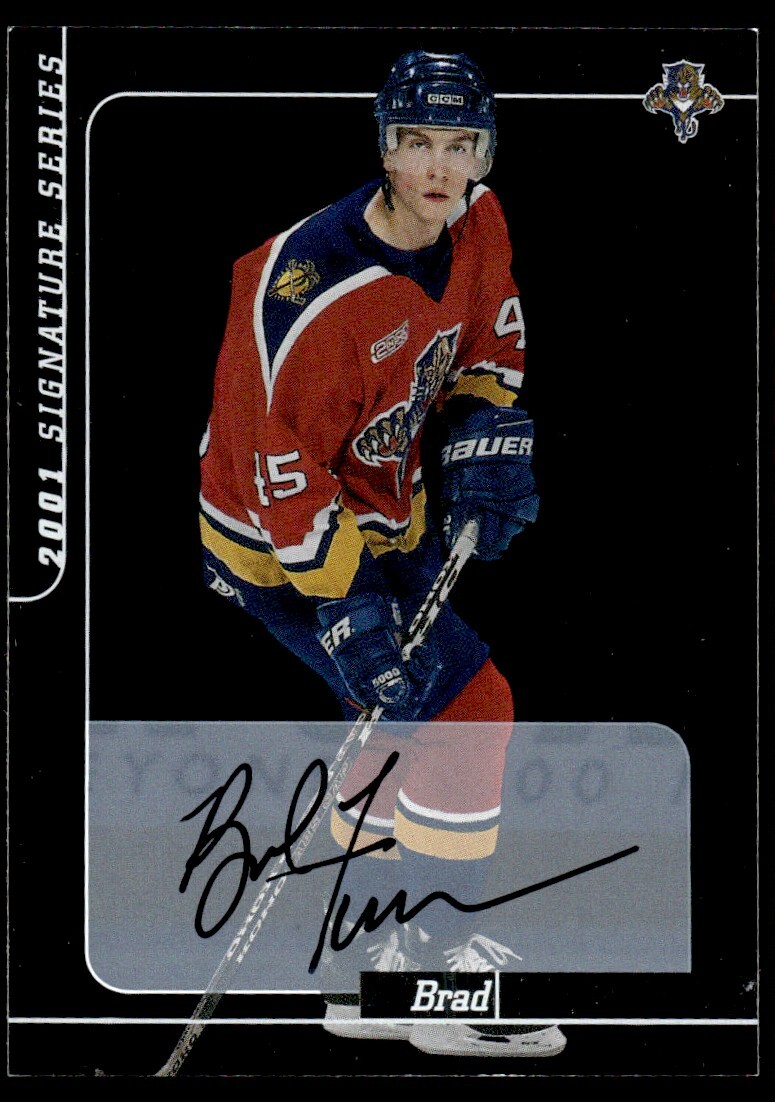 2000-01 Be a Player Signature Series Brad Ference Auto Florida Panthers #223