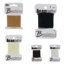NO-STRETCH NYLON BEADING THREAD STRING CORD BEADSTRING SIZE 2-4-6-8
