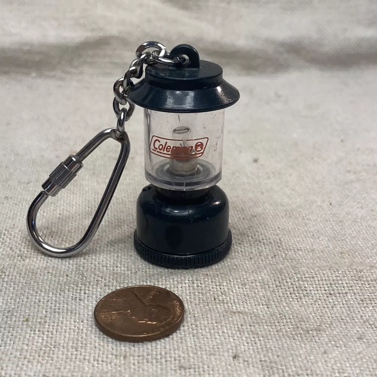 Vintage Coleman Keychain Lantern Mini 2 super neat camping outdoors