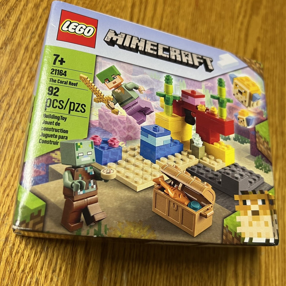 Authentic Minecraft Lego Minecraft 21164 The Coral Reef LEGO