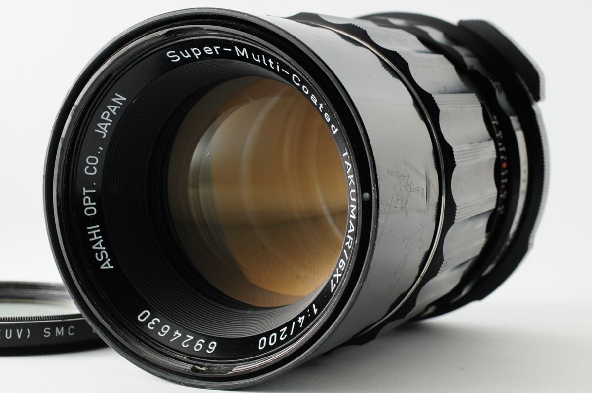 【美品】Pentax SMC TAKUMAR 6x7 200mm F4 #187 美品】Pentax SMC TAKUMAR 6x7 200mm F4 #187