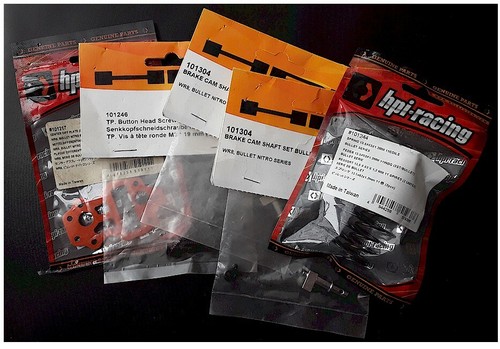 5x HPI Bullet 3.0 Parts grab some new 