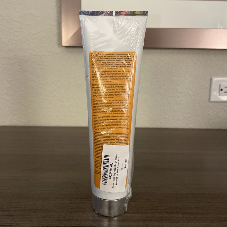 Fiesta Sun Oh Hey Vacay Loción Bronceadora Natural con Infusión de Mango 9.5 OZ Foto 2 de 3