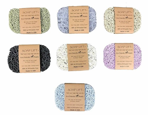 Elevador de jabón Fregadero de ducha de secado alto Soporte de reposapiés de baño Bandeja de platos Barra Ahorrador - Imagen 1 de 21