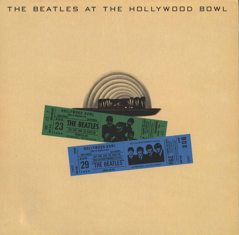 The Beatles – At The Hollywood Bowl - Vinyl LP (1977) (VG+/VG) GER press - Bild 1 von 1