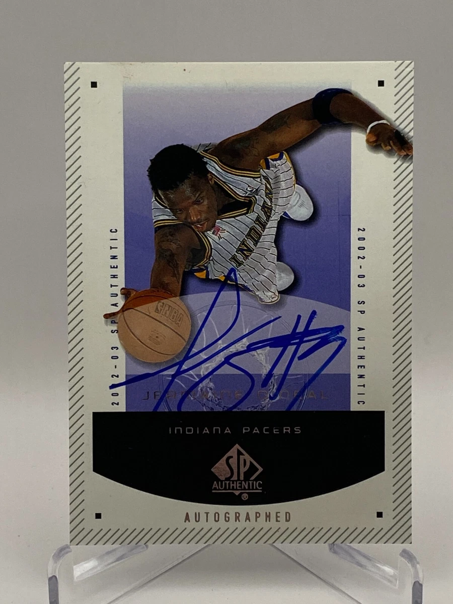 Jermaine O'Neal Basketball Autographed Sports Trading Cards