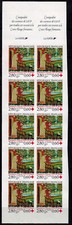 France Bande carnet du croix rouge 1994 N° 2915b non dentelés Imperf N** /MNH